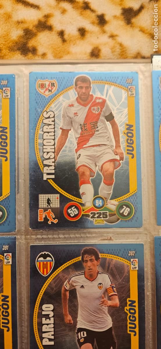 Fu&szlig;ball-Sticker: 389 - Roberto Trashorras (Rayo Vallecano) adrenalyn 2014 2015 14 15 trading card