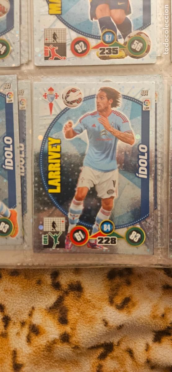 Fu&szlig;ball-Sticker: 404 - Larrivey (R.C. Celta de Vigo) adrenalyn 2014 2015 14 15 trading card