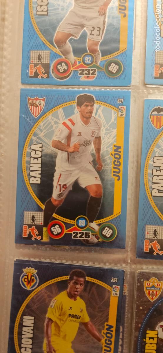 Fu&szlig;ball-Sticker: 391 - &Eacute;ver Banega (Sevilla F.C.) adrenalyn 2014 2015 14 15 trading card