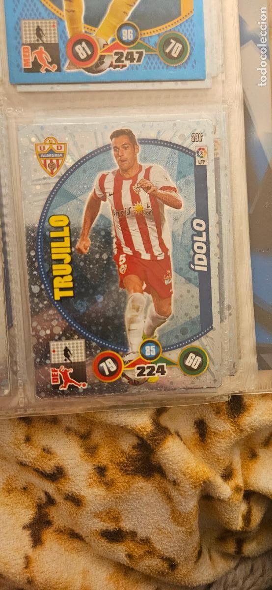 Fu&szlig;ball-Sticker: 396 - Trujillo (U.D. Almer&iacute;a) adrenalyn 2014 2015 14 15 trading card