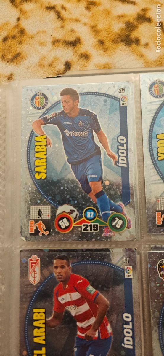 Figurine di Calcio: 415 - Sarabia (Getafe C.F.) adrenalyn 2014 2015 14 15 trading card