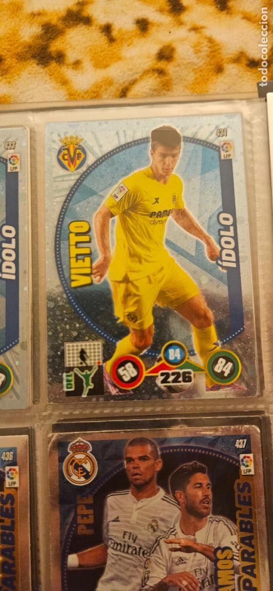 Figurine di Calcio: Luciano Vietto - Villarreal C.F. - 434 - Adrenalyn XL 2014 2015 14/15 Trading Card