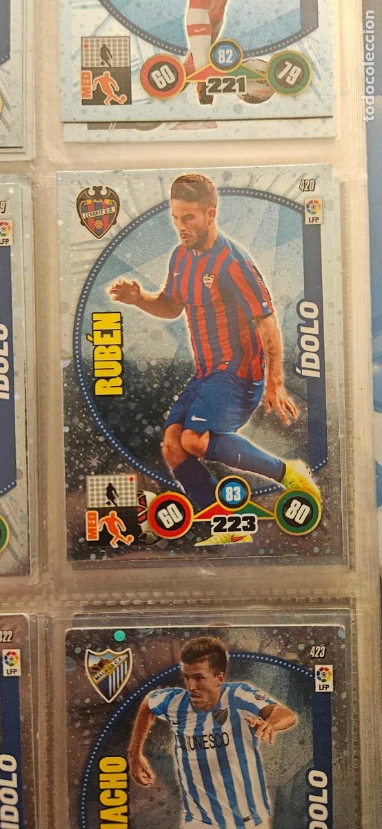 Figurine di Calcio: 420 - Rub&eacute;n (Levante U.D.) adrenalyn 2014 2015 14 15 trading card