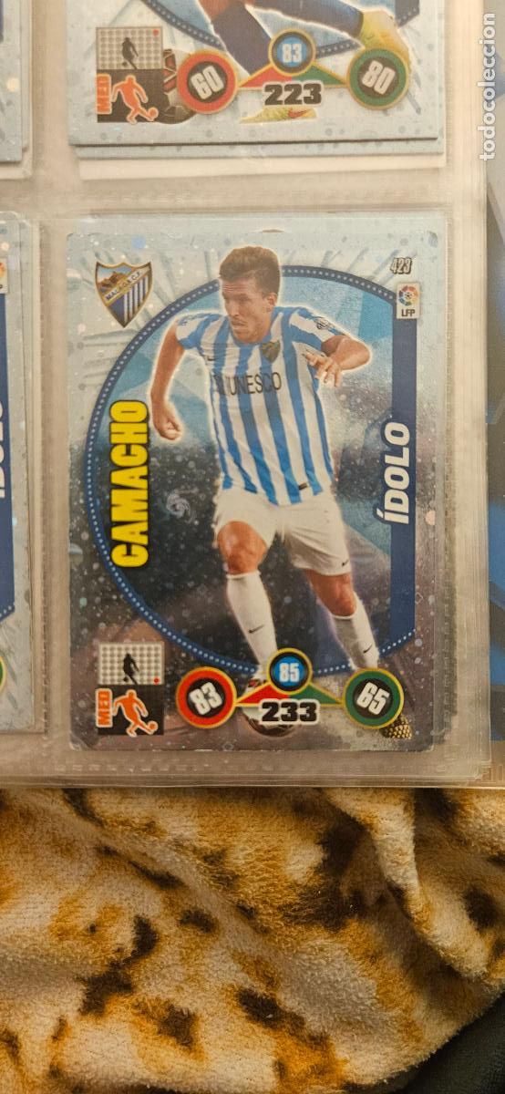 Cromos de Futebol: Ignacio Camacho - M&aacute;laga C.F. - 423 - Adrenalyn XL 2014 2015 14/15 Trading Card