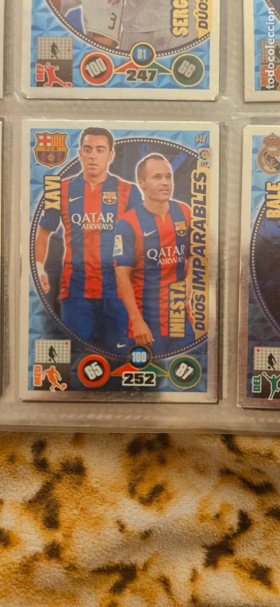 Cromos de f&uacute;tbol: Koke - Arda Tur&aacute;n - Atl&eacute;tico de Madrid - 439 - Adrenalyn XL 2014 2015 14/15 Trading Card