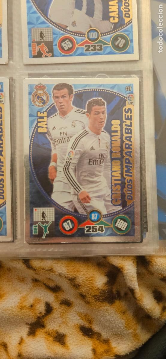Figurine di Calcio: Xavi Hern&aacute;ndez - Andr&eacute;s Iniesta - F.C. Barcelona - 440 - Adrenalyn XL 2014 2015 14/15 Trading Card