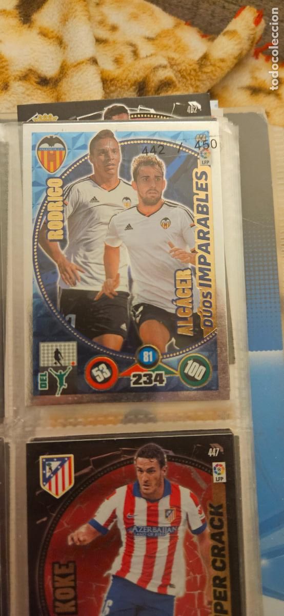 Figurine di Calcio: Carlos Bacca - K&eacute;vin Gameiro - Sevilla F.C. - 443 - Adrenalyn XL 2014 2015 14/15 Trading Card