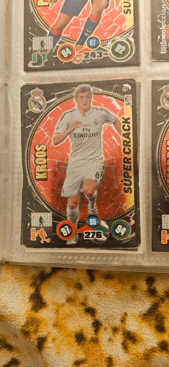 Figurine di Calcio: Toni Kroos - Real Madrid - 457 - Adrenalyn XL 2014 2015 14/15 Trading Card
