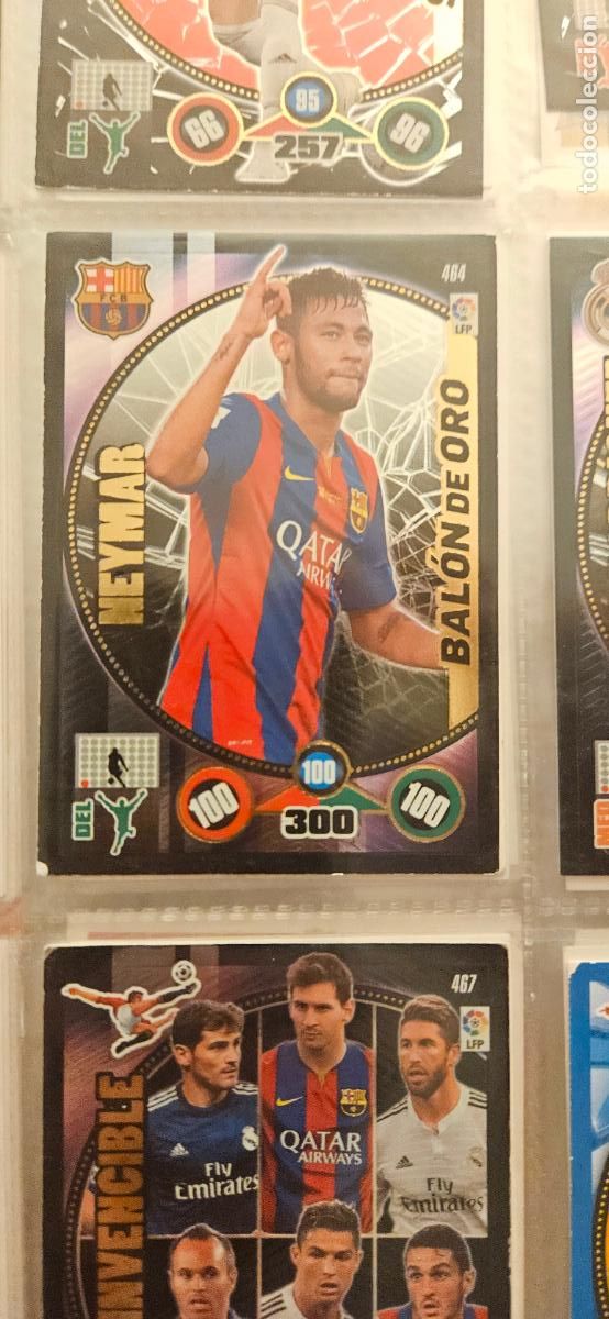 Fu&szlig;ball-Sticker: 464 - Neymar (F.C. Barcelona) adrenalyn 2014 2015 14 15 trading card