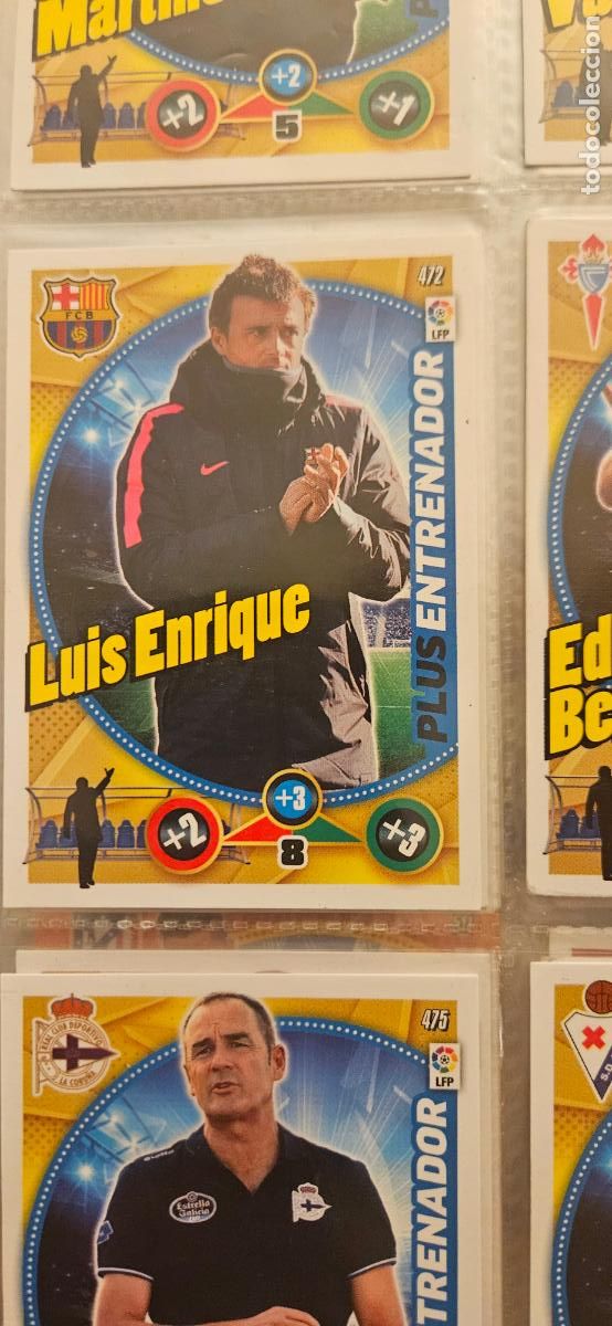 Fu&szlig;ball-Sticker: 472 - Luis Enrique (F.C. Barcelona) adrenalyn 2014 2015 14 15 trading card