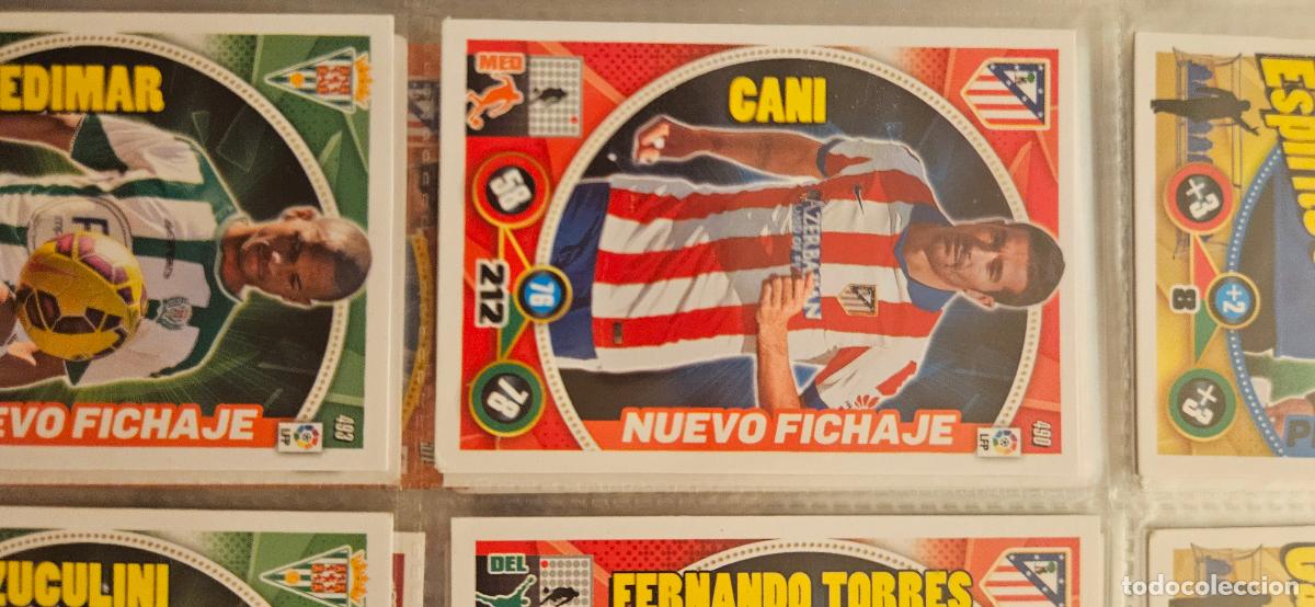 Cartes &agrave; collectionner de Football: 490 - Cani (Atl&eacute;tico de Madrid) adrenalyn 2014 2015 14 15 trading card