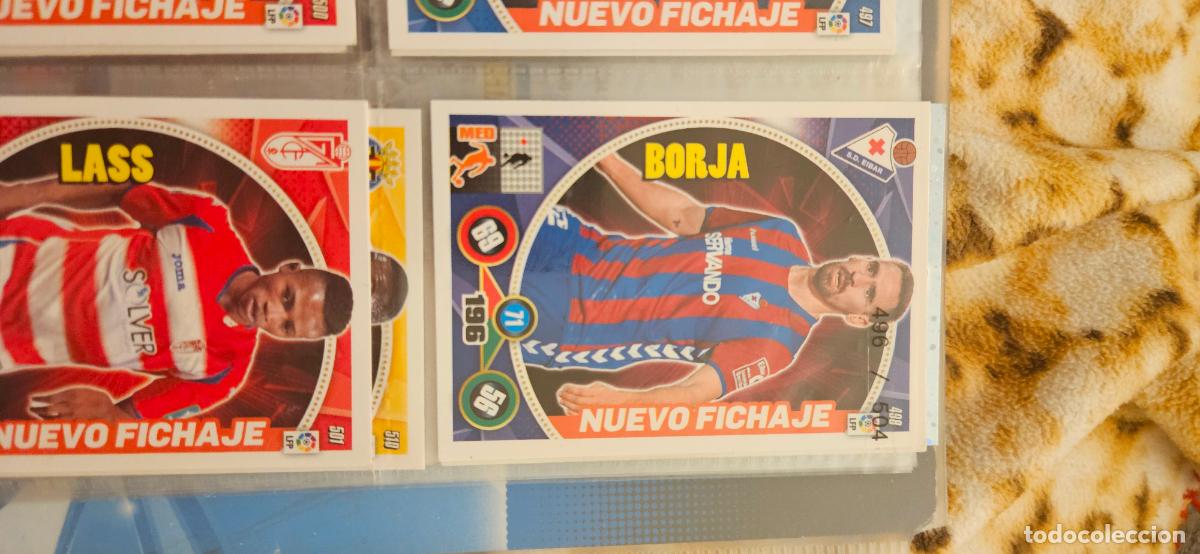 Fu&szlig;ball-Sticker: 498 - Borja (S.D. Eibar) adrenalyn 2014 2015 14 15 trading card