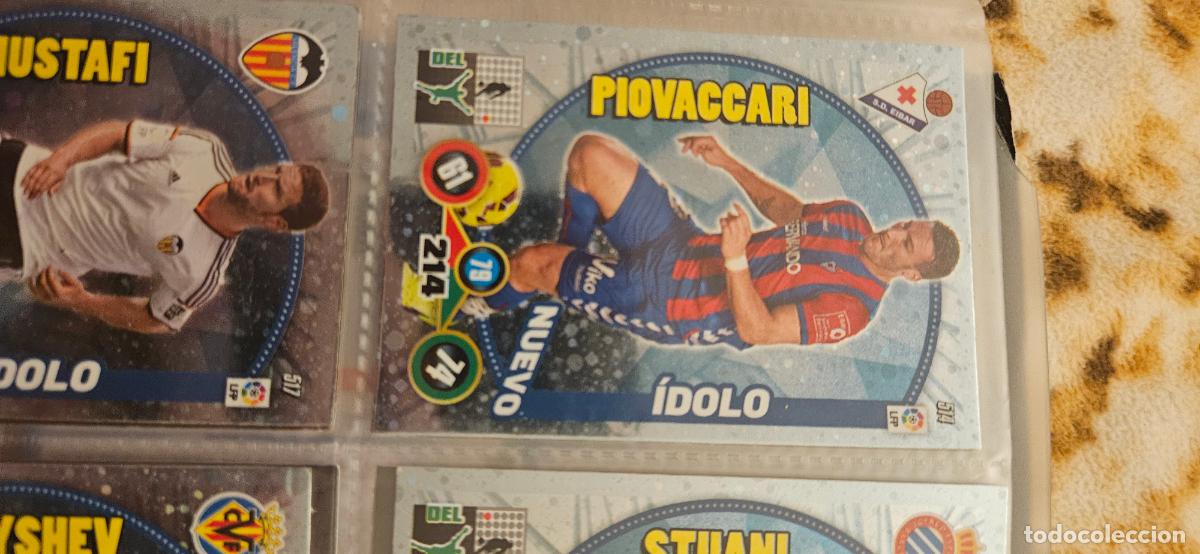 Fu&szlig;ball-Sticker: Stuani, n&uacute;mero 515, equipo R.C.D. Espanyol, adrenalyn 2014 2015 14 15 trading card