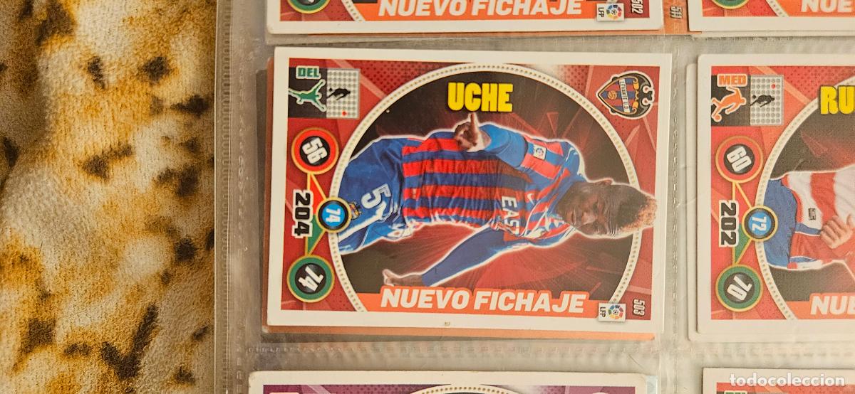 Fu&szlig;ball-Sticker: 503 - Uche (Levante U.D.) adrenalyn 2014 2015 14 15 trading card