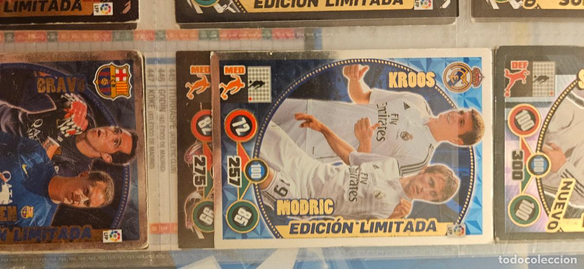Cartes &agrave; collectionner de Football: Juanfran, Edici&oacute;n Limitada, equipo Atl&eacute;tico de Madrid, adrenalyn 2014 2015 14 15 trading card