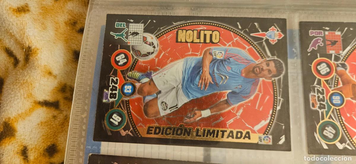 Cartes &agrave; collectionner de Football: I&ntilde;igo Mart&iacute;nez, Edici&oacute;n Limitada, equipo Real Sociedad, adrenalyn 2014 2015 14 15 trading card
