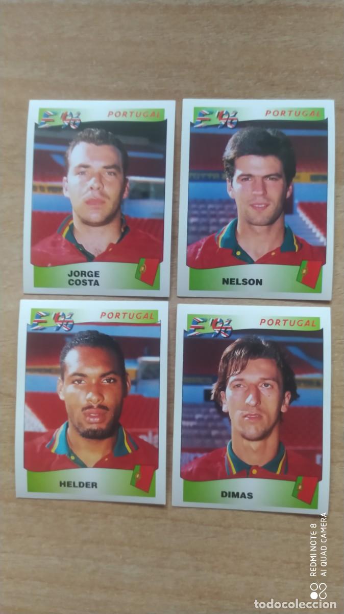 Fu&szlig;ball-Sticker: PORTUGAL 303 DIMAS EURO 96 EUROCOPA 1996 PANINI - C7