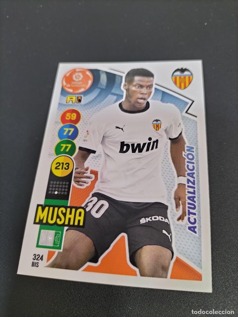 Cartes &agrave; collectionner de Football: 1 CROMO FICHA ADRENALYN 20-21 2020-2021 VALENCIA C.F 324 bis MUSHA