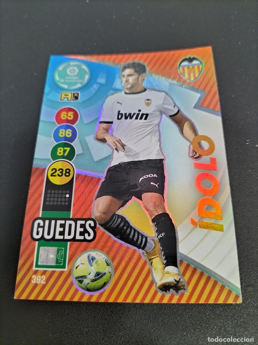 Cartes &agrave; collectionner de Football: 1 CROMO FICHA ADRENALYN 20-21 2020-2021 VALENCIA C.F 392 GUEDES ( IDOLO