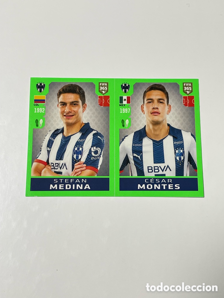 Cartes &agrave; collectionner de Football: Stefan Medina - C&eacute;sar Montes Monterrey Panini 365 19/20 #366
