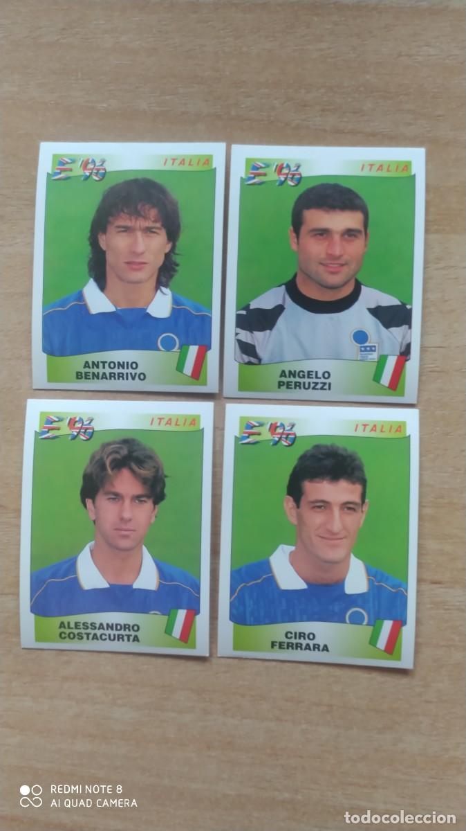 Cartes &agrave; collectionner de Football: ITALIA 239 CINO FERRARA EURO 96 EUROCOPA 1996 PANINI - C7
