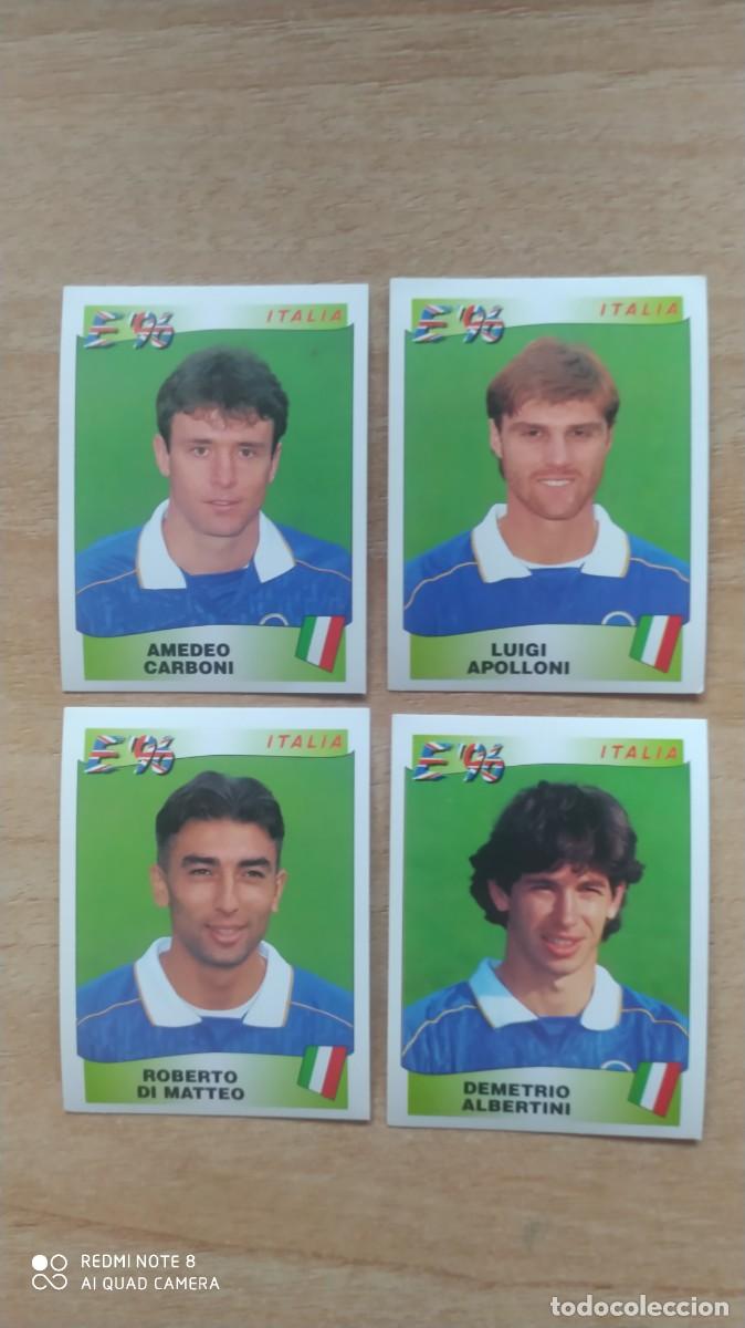 Cartes &agrave; collectionner de Football: ITALIA 241 LUIGI APOLLONI EURO 96 EUROCOPA 1996 PANINI - C7