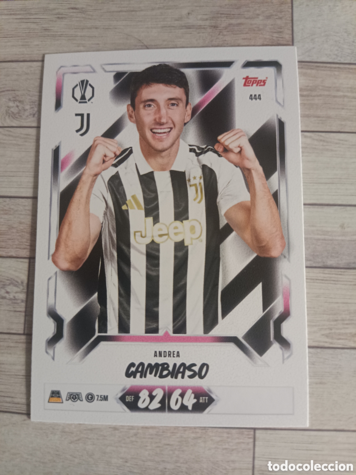 Cromos de f&uacute;tbol: 444 CAMBIASO JUVENTUS CHAMPIONS MATCH ATTAX 2026 2027 TOPPS 26 27