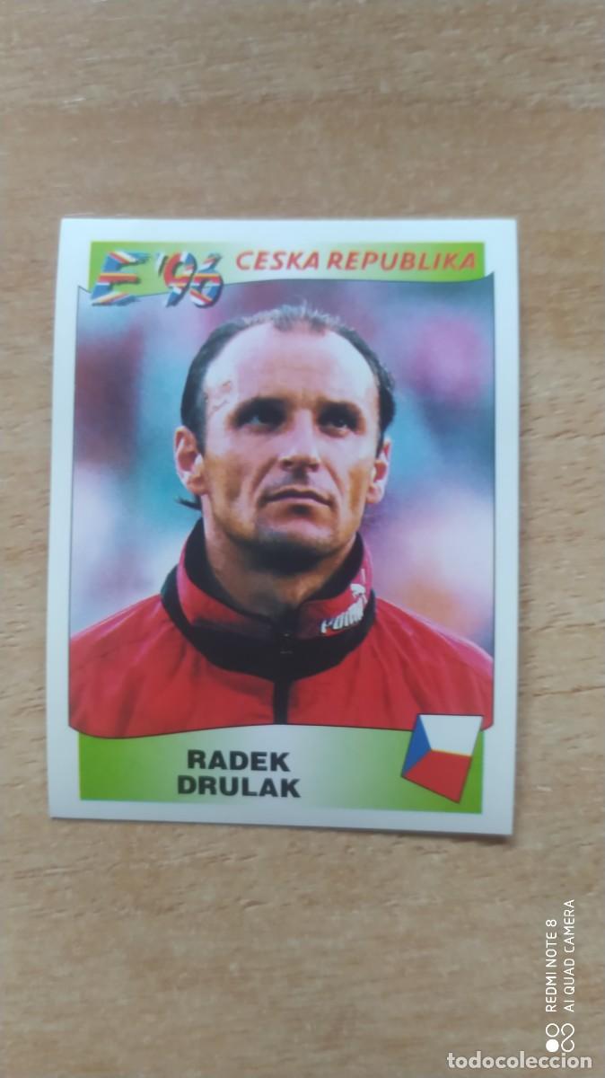 Football Stickers: REPUBLICA CHECA 229 RADEK DRULAK EURO 96 EUROCOPA 1996 PANINI - C7