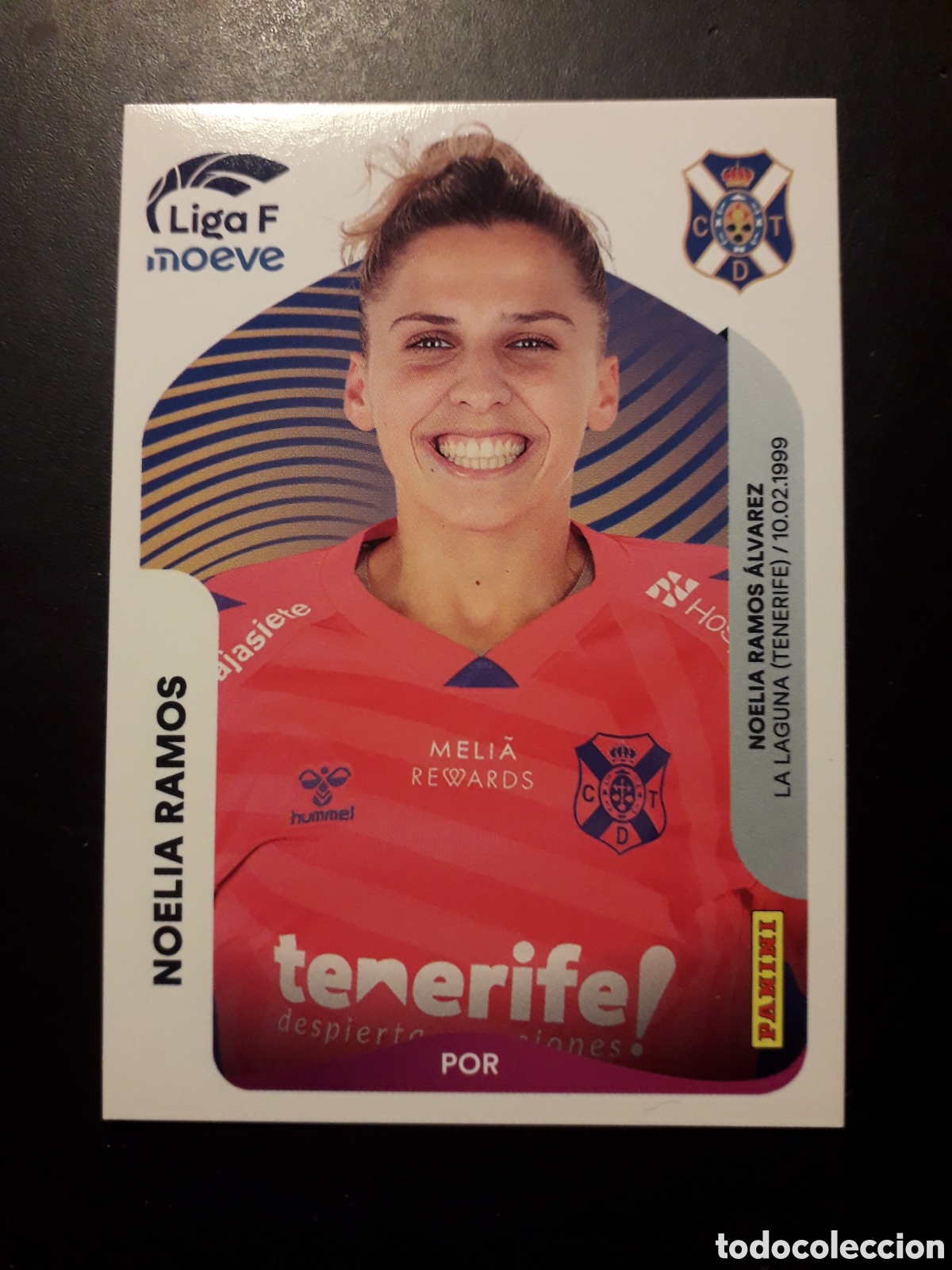 Cromos de f&uacute;tbol: NOELIA RAMOS TENERIFE N&deg; 104 LIGA F FEMENINA 2025 2026 25 26 PANINI SIN PEGAR PEDIDO M&Iacute;NIMO 3&euro;