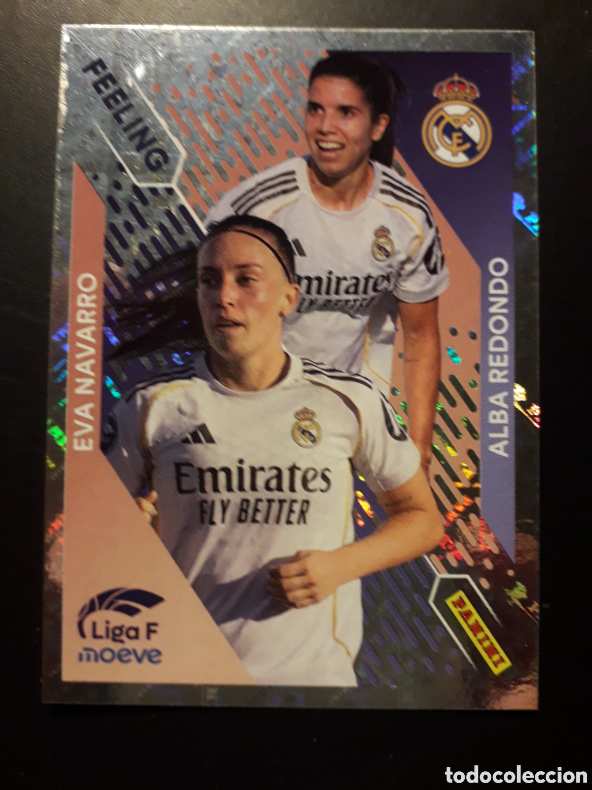 Cromos de Futebol: EVA NAVARRO/ALBA REDONDO REAL MADRID FEELING N&deg; 366 LIGA F FEMENINA 2025 2026 25 26 PEDIDO M&Iacute;NIM 3&euro;