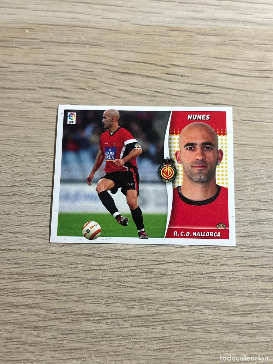 Figurine di Calcio: NUNES MALLORCA COLECCIONES ESTE LIGA 2006 2007 06 07 SIN PEGAR NUNCA PEGADO