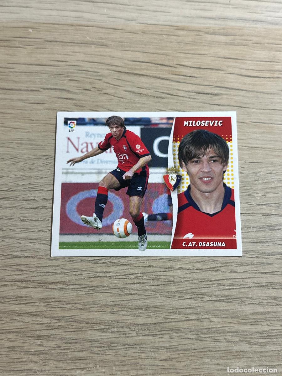 Fu&szlig;ball-Sticker: MILOSEVIC OSASUNA COLECCIONES ESTE LIGA 2006 2007 06 07 SIN PEGAR NUNCA PEGADO