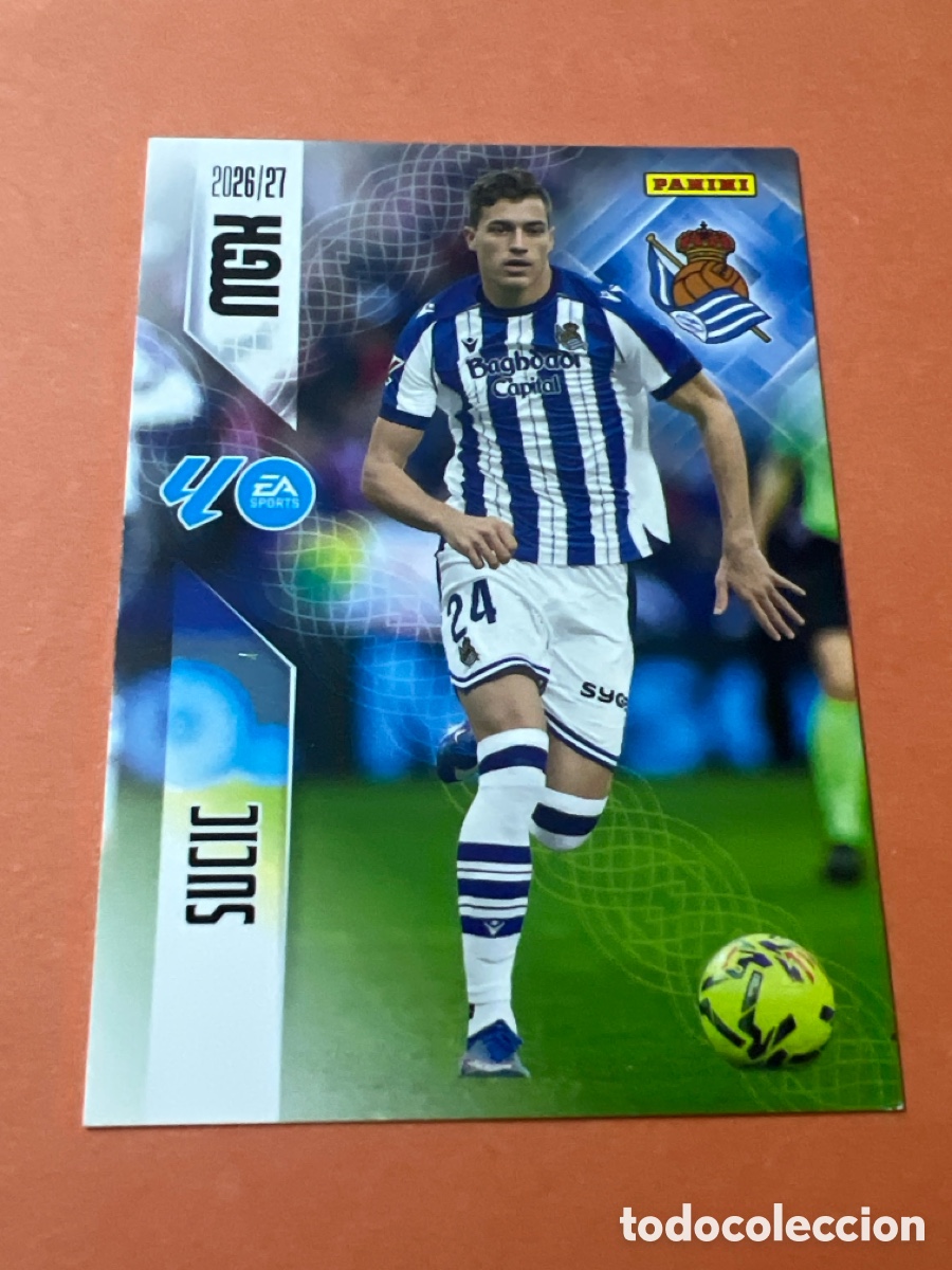 Figurine di Calcio: C177. MGK 2026/27 MEGACRACKS PANINI. #320 SUCIC. R.SOCIEDAD.