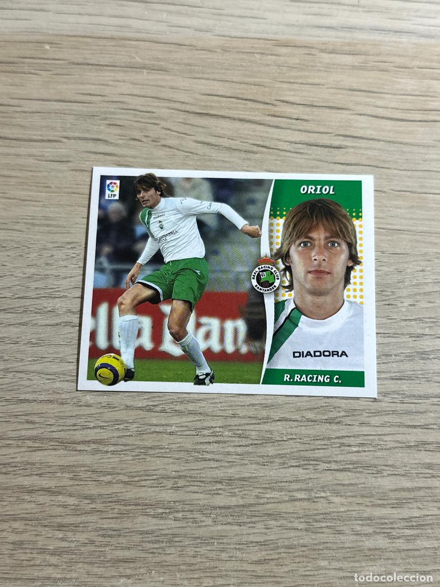 Figurine di Calcio: ORIOL RACING COLECCIONES ESTE LIGA 2006 2007 06 07 SIN PEGAR NUNCA PEGADO