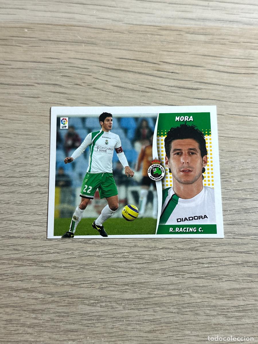 Figurine di Calcio: MORA RACING COLECCIONES ESTE LIGA 2006 2007 06 07 SIN PEGAR NUNCA PEGADO