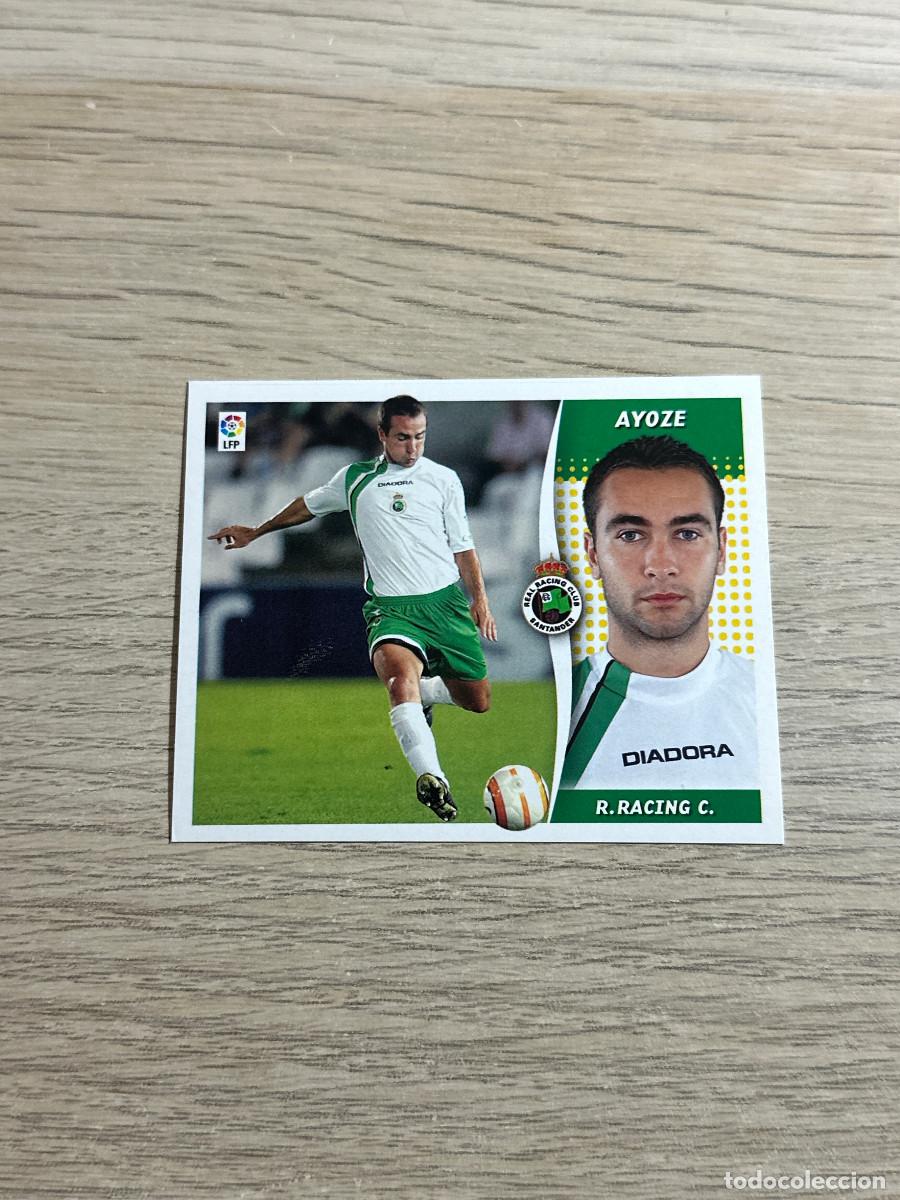 Figurine di Calcio: AYOZE RACING COLECCIONES ESTE LIGA 2006 2007 06 07 SIN PEGAR NUNCA PEGADO