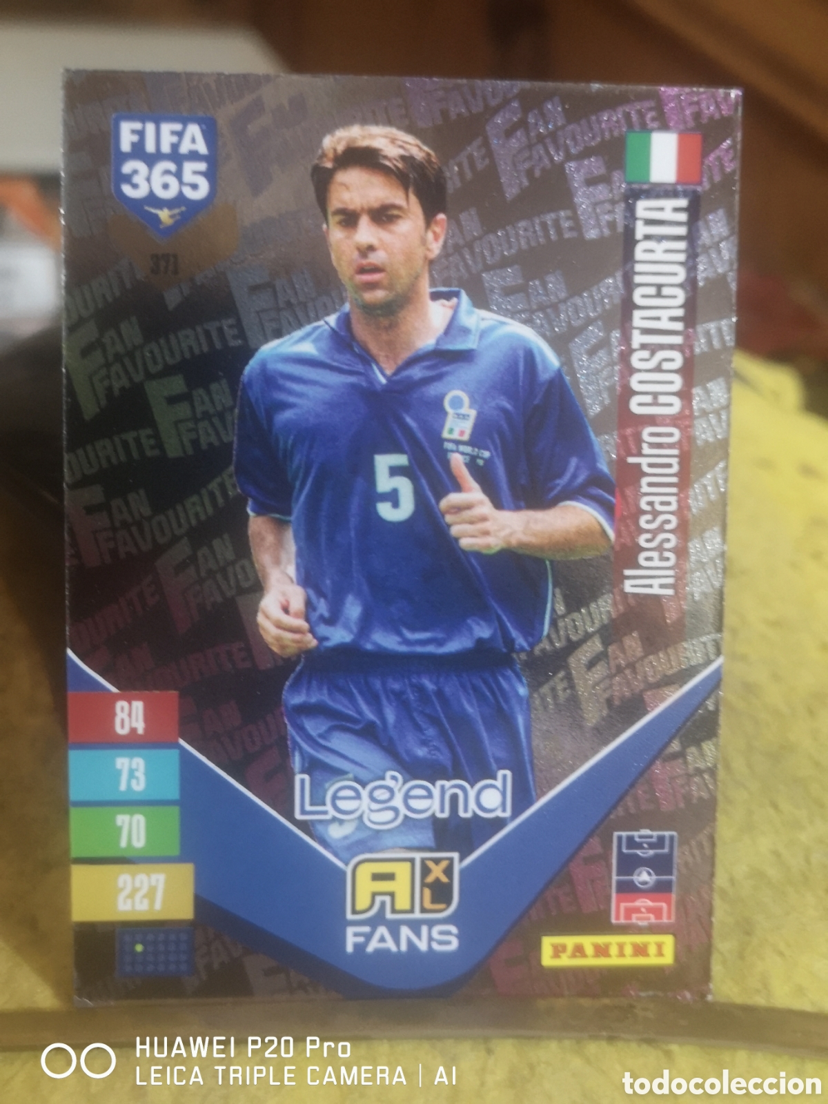 Figurine di Calcio: ADRENALYN FIFA 365 2027 FANS PARALELA LEGEND 371 COSTACURTA - ITALIA