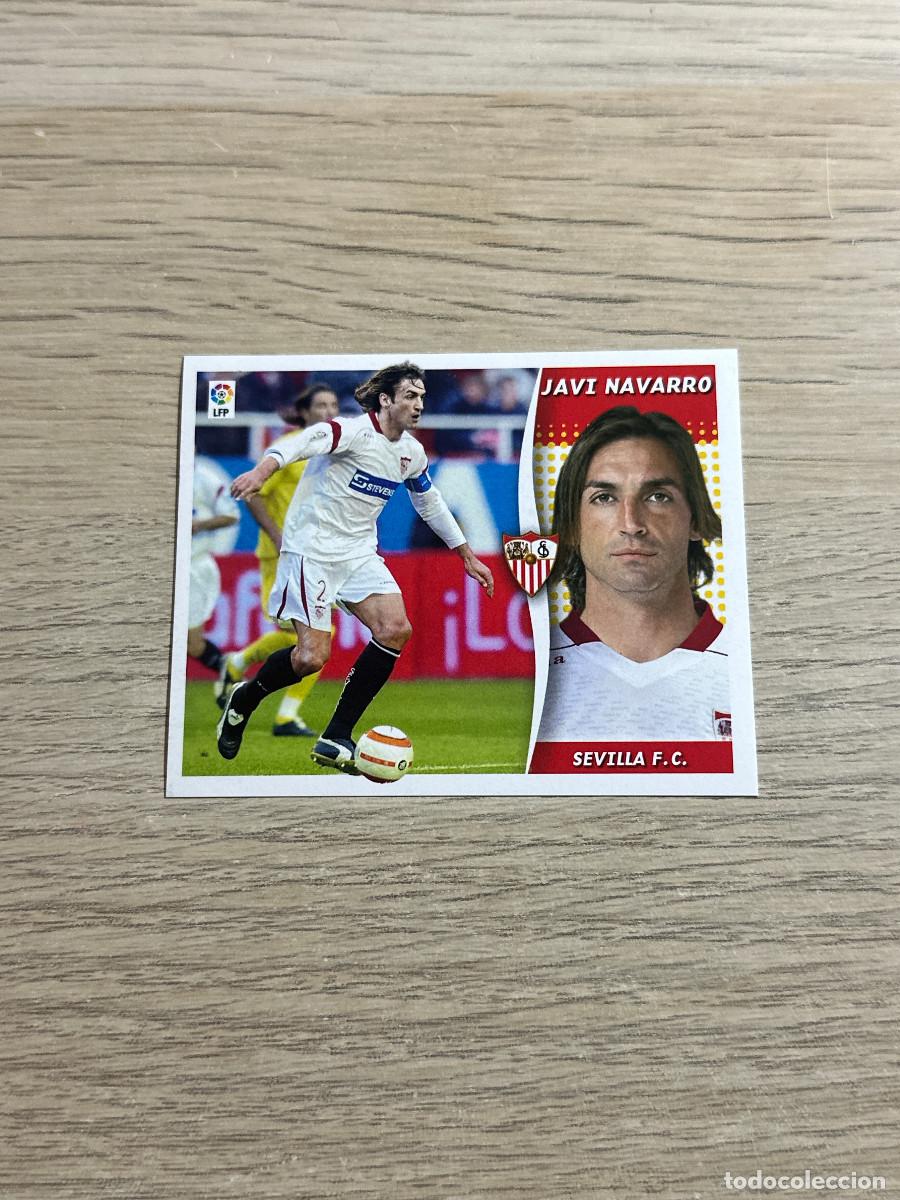Cromos de Futebol: JAVI NAVARRO SEVILLA COLECCIONES ESTE LIGA 2006 2007 06 07 SIN PEGAR NUNCA PEGADO