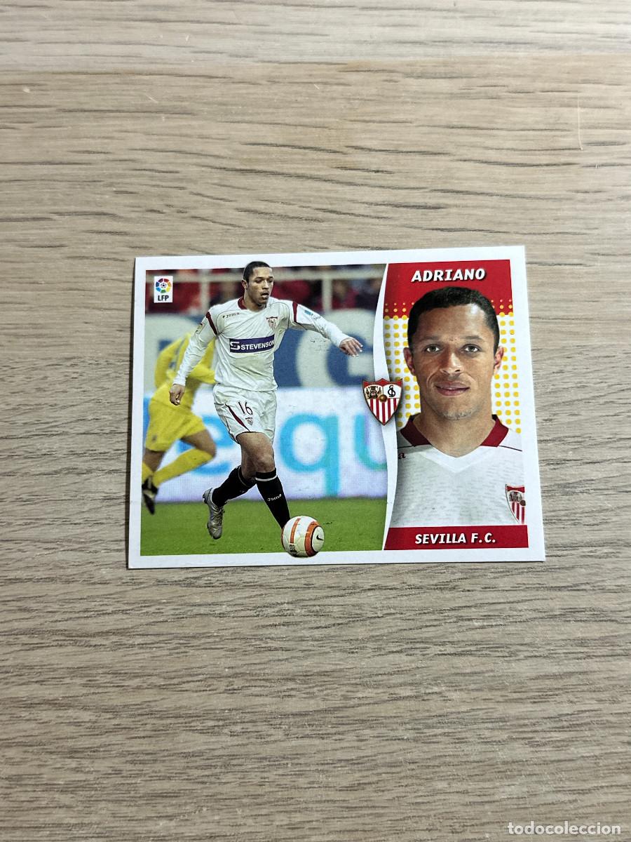 Cromos de f&uacute;tbol: ADRIANO SEVILLA COLECCIONES ESTE LIGA 2006 2007 06 07 SIN PEGAR NUNCA PEGADO