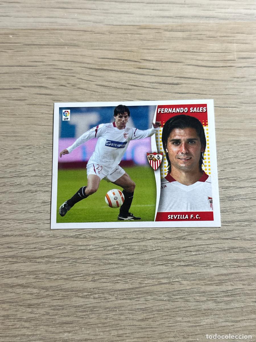 Cromos de f&uacute;tbol: FERNANDO SALES SEVILLA COLECCIONES ESTE LIGA 2006 2007 06 07 SIN PEGAR NUNCA PEGADO