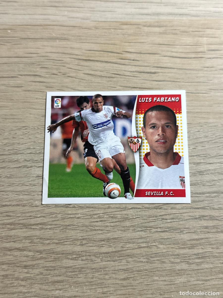 Cromos de f&uacute;tbol: LUIS FABIANO SEVILLA COLECCIONES ESTE LIGA 2006 2007 06 07 SIN PEGAR NUNCA PEGADO
