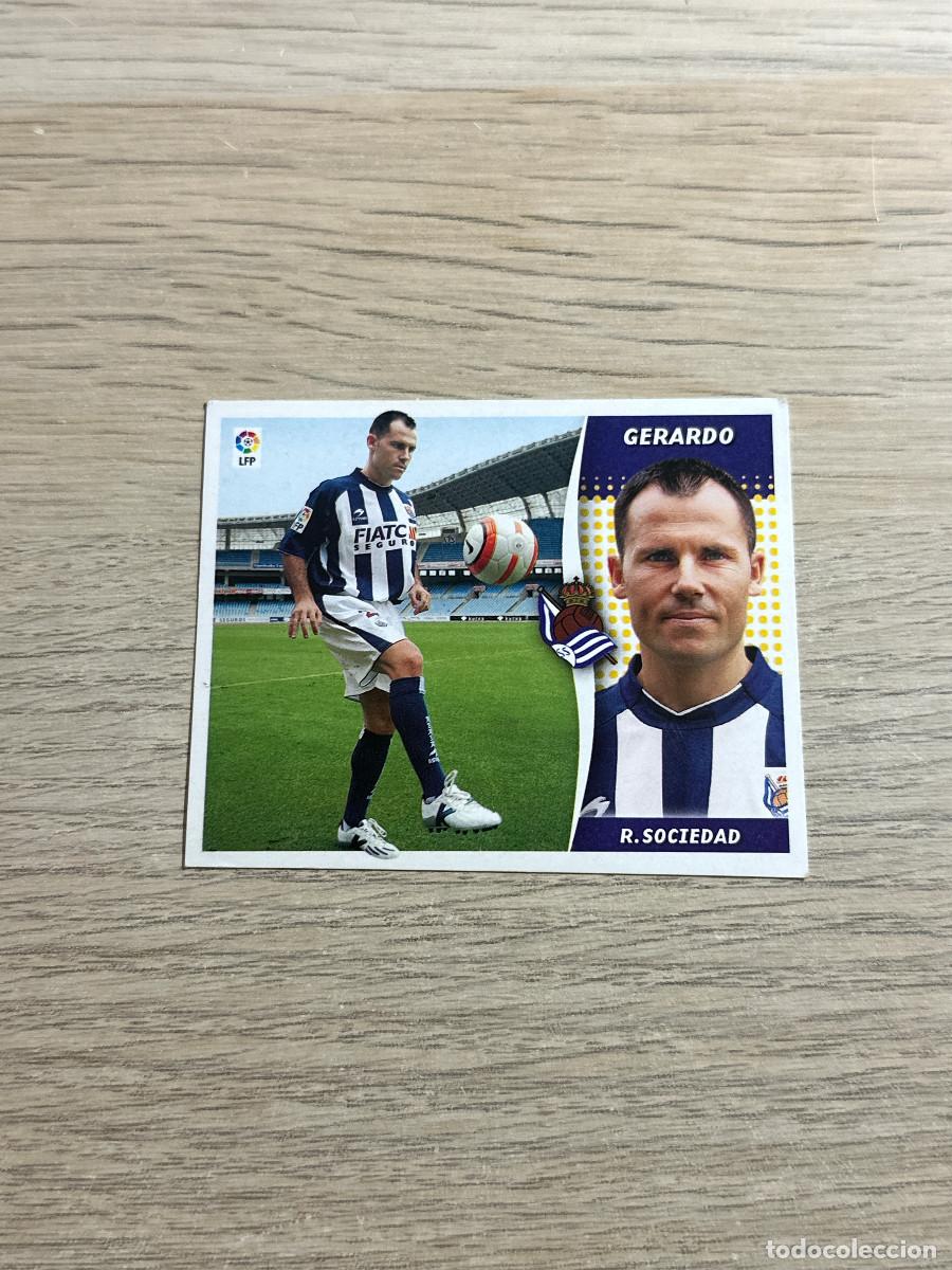 Cromos de f&uacute;tbol: GERARDO REAL SOCIEDAD COLECCIONES ESTE LIGA 2006 2007 06 07 SIN PEGAR NUNCA PEGADO