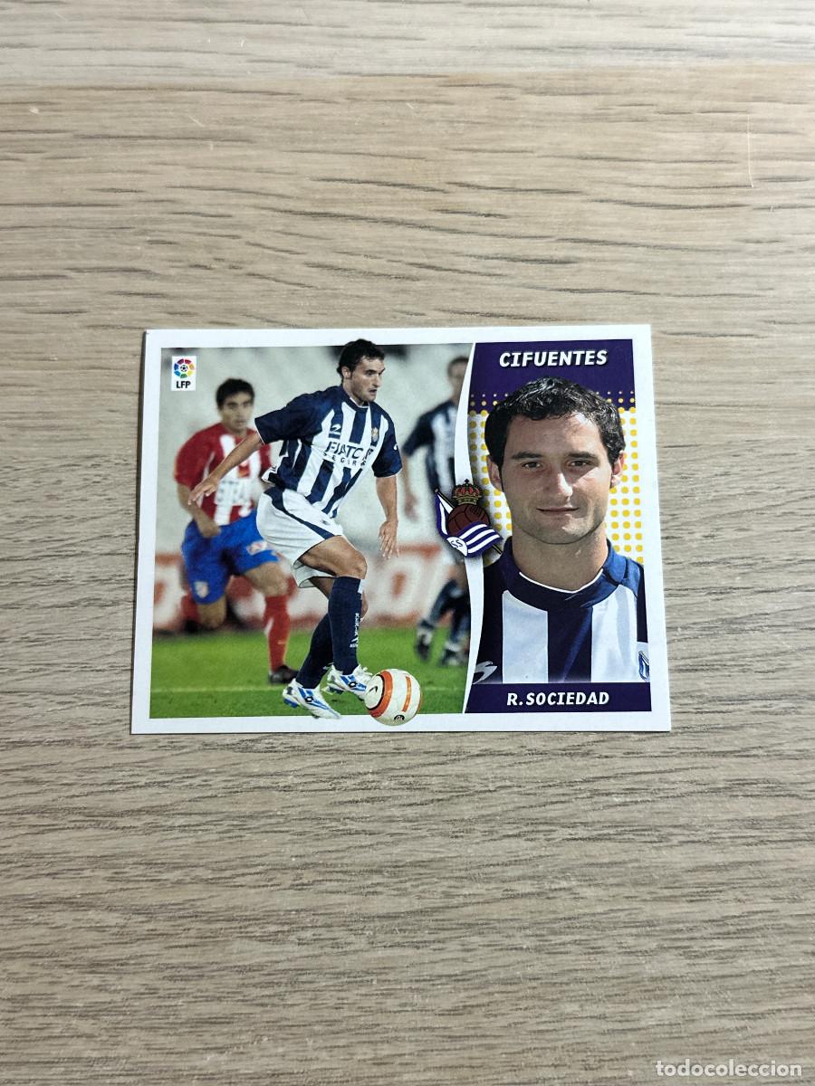 Figurine di Calcio: CIFUENTES COLOCA REAL SOCIEDAD COLECCIONES ESTE LIGA 2006 2007 06 07 SIN PEGAR NUNCA PEGADO