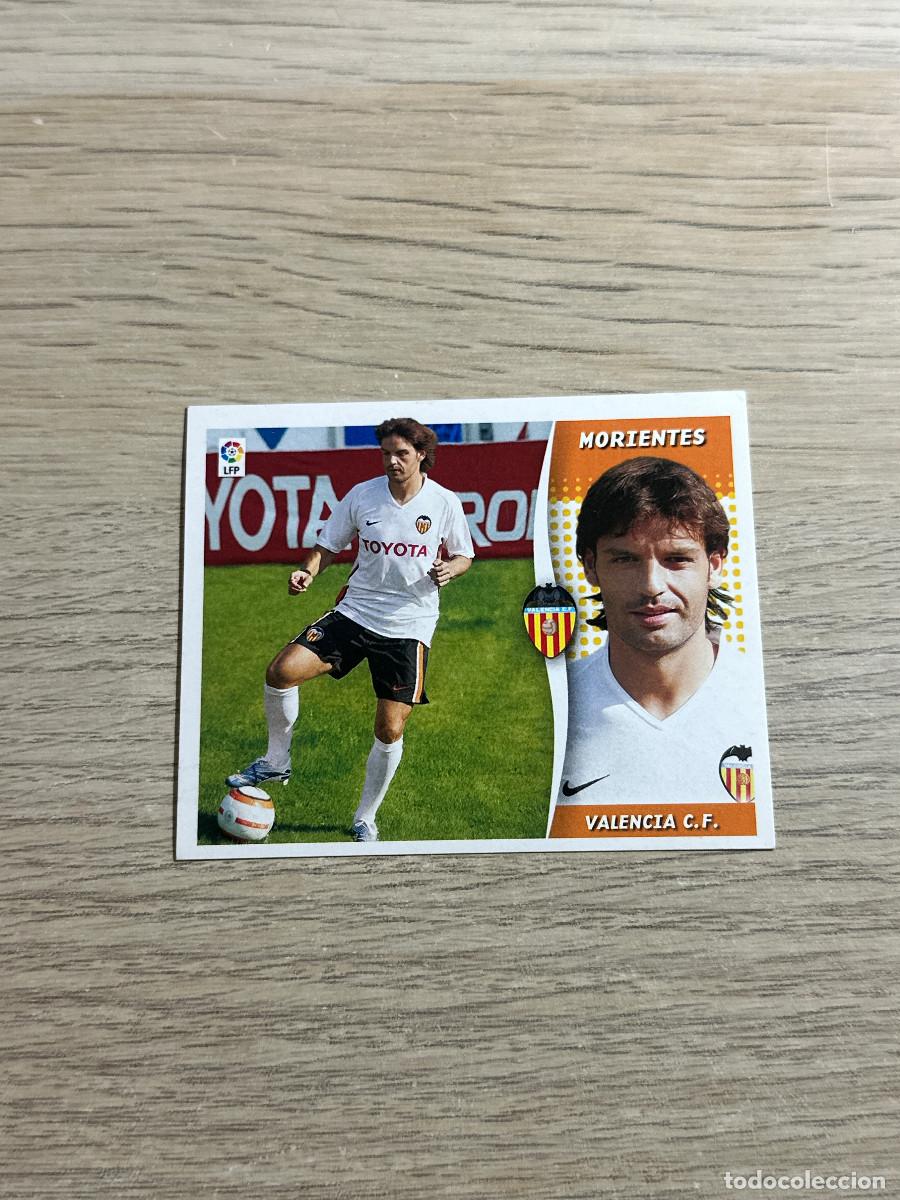 Fu&szlig;ball-Sticker: MORIENTES VALENCIA COLECCIONES ESTE LIGA 2006 2007 06 07 SIN PEGAR NUNCA PEGADO