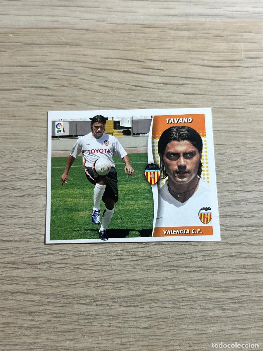 Fu&szlig;ball-Sticker: TAVANO COLOCA VALENCIA COLECCIONES ESTE LIGA 2006 2007 06 07 SIN PEGAR NUNCA PEGADO
