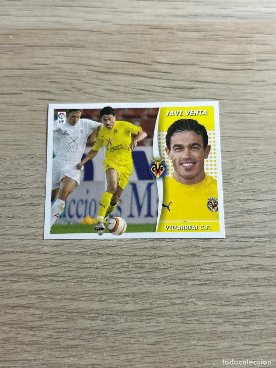 Cartes &agrave; collectionner de Football: JAVI VENTA VILLARREAL COLECCIONES ESTE LIGA 2006 2007 06 07 SIN PEGAR NUNCA PEGADO