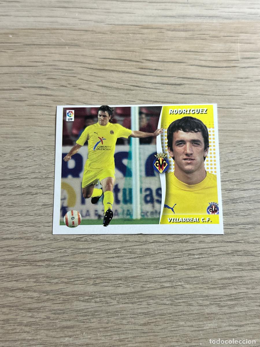 Cartes &agrave; collectionner de Football: RODRIGUEZ VILLARREAL COLECCIONES ESTE LIGA 2006 2007 06 07 SIN PEGAR NUNCA PEGADO