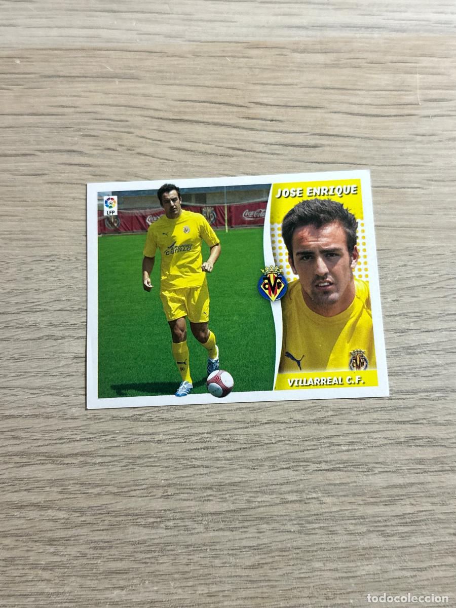 Cartes &agrave; collectionner de Football: JOSE ENRIQUE VILLARREAL COLECCIONES ESTE LIGA 2006 2007 06 07 SIN PEGAR NUNCA PEGADO