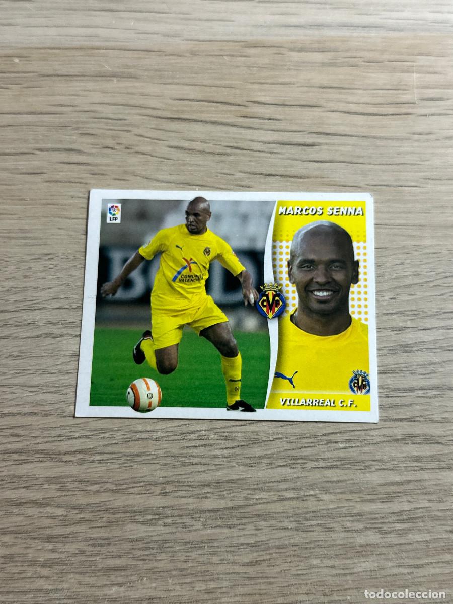 Cartes &agrave; collectionner de Football: MARCOS SENNA VILLARREAL COLECCIONES ESTE LIGA 2006 2007 06 07 SIN PEGAR NUNCA PEGADO