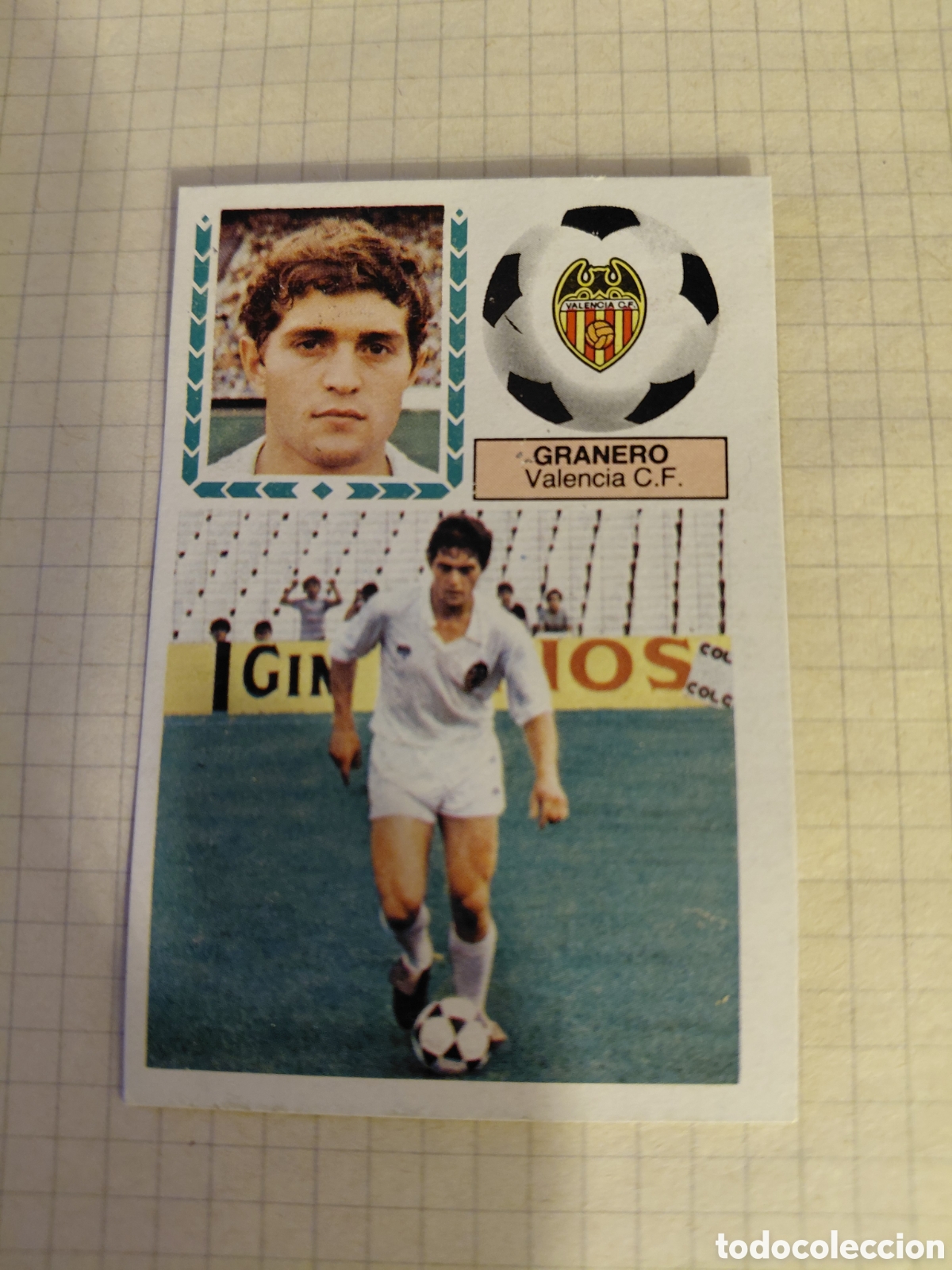 Cromos de Futebol: GRANERO, VALENCIA C F, COLOCA, DESPEGADO, LIGA 83 84